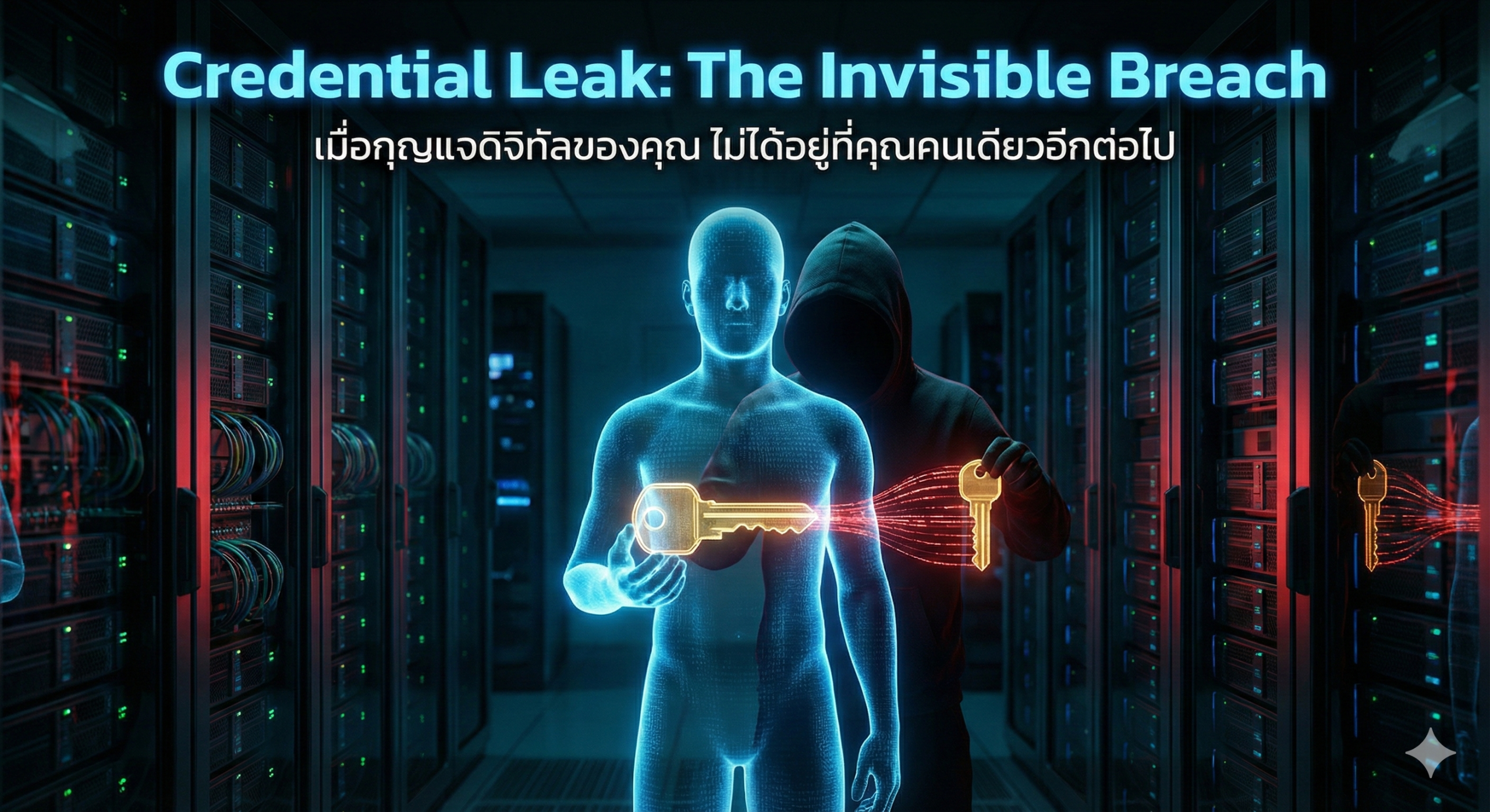 “Credential Leak” ภัยเงียบใต้พรม: เมื่อกุญแจดอกสำคัญหลุดมือ ความมั่นคงขององค์กรก็สั่นคลอน